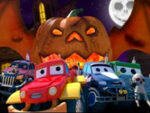 Halloweenowa aparat publiczny Crayz Monster Taxi
